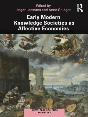 cover image of Early Modern Knowledge Societies as Affective Economies